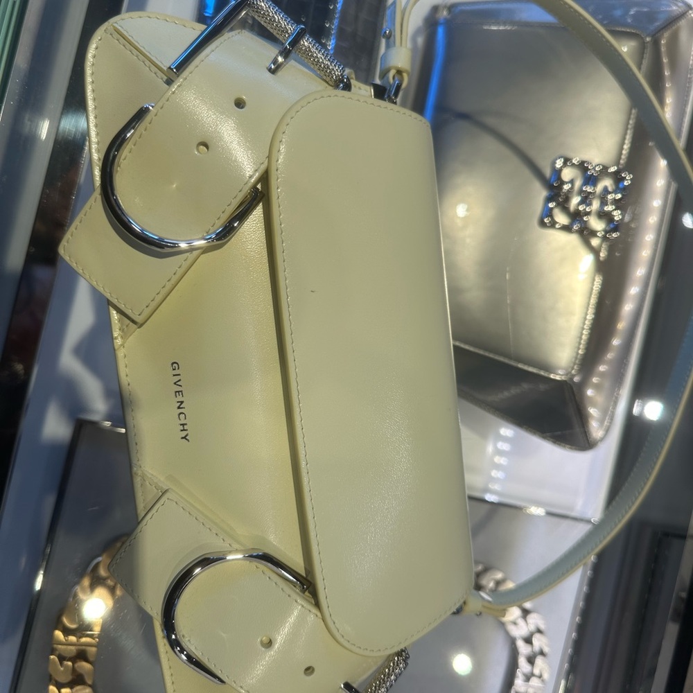 Givenchy Light Cream Green Shoulder Bag